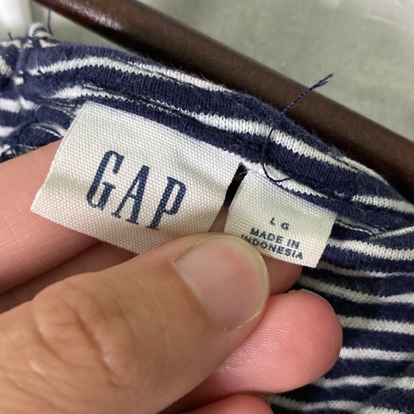 Striped gap romper - Picture 4 of 5